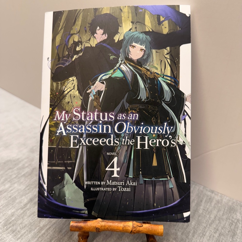 My Status as an Assassin Obviously Exceeds the Hero's Vol 4 Light Novel‎ Manga